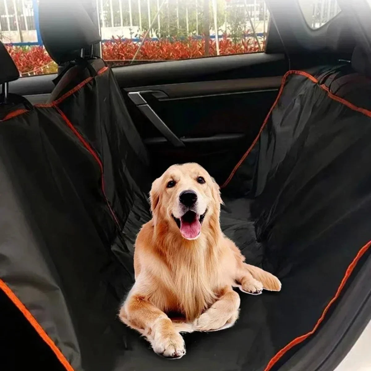 CarNest™ Waterproof Dog Car Seat Cover – Scratchproof Pet Hammock for Back Seat | Easy Clean, Anti-Slip & Universal Fit