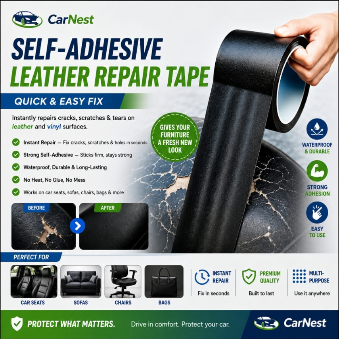 Self-Adhesive Leather Repair Tape – Quick & Easy Fix