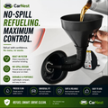 Car Fuel Funnel Pro – No-Spill Refueling Tool with Built-in Filter