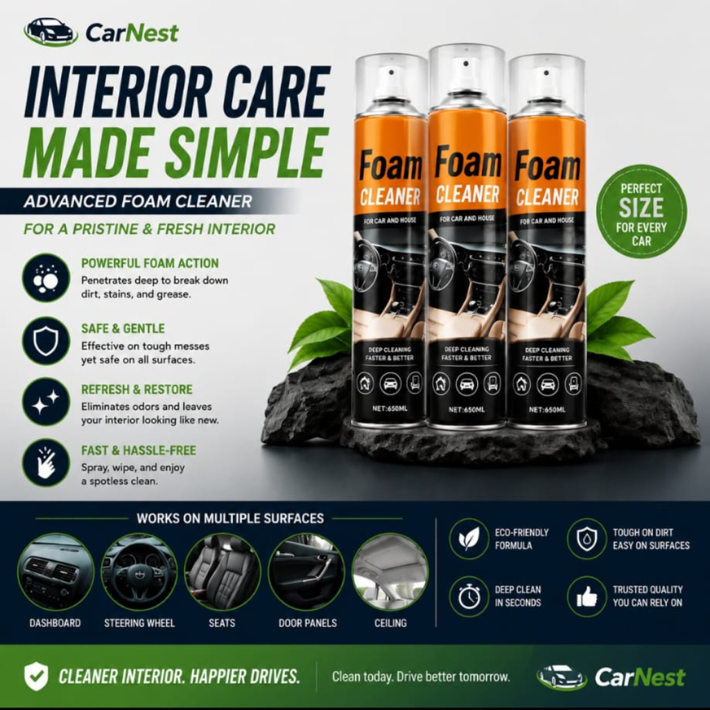 InteriorShine™ Multi-Surface Foam Cleaner