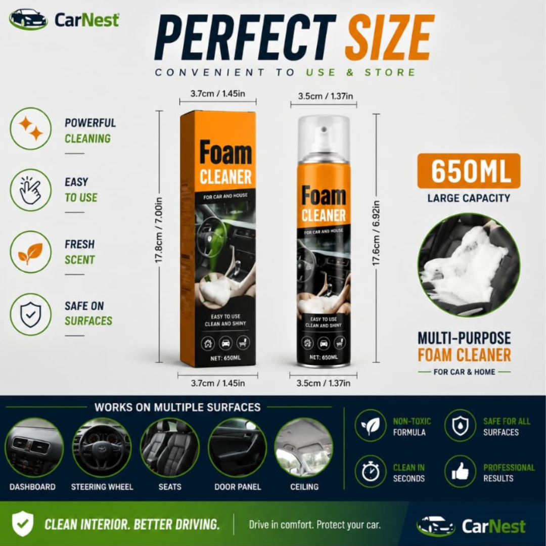 InteriorShine™ Multi-Surface Foam Cleaner