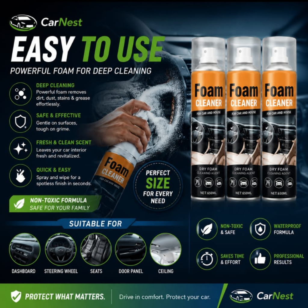 InteriorShine™ Multi-Surface Foam Cleaner