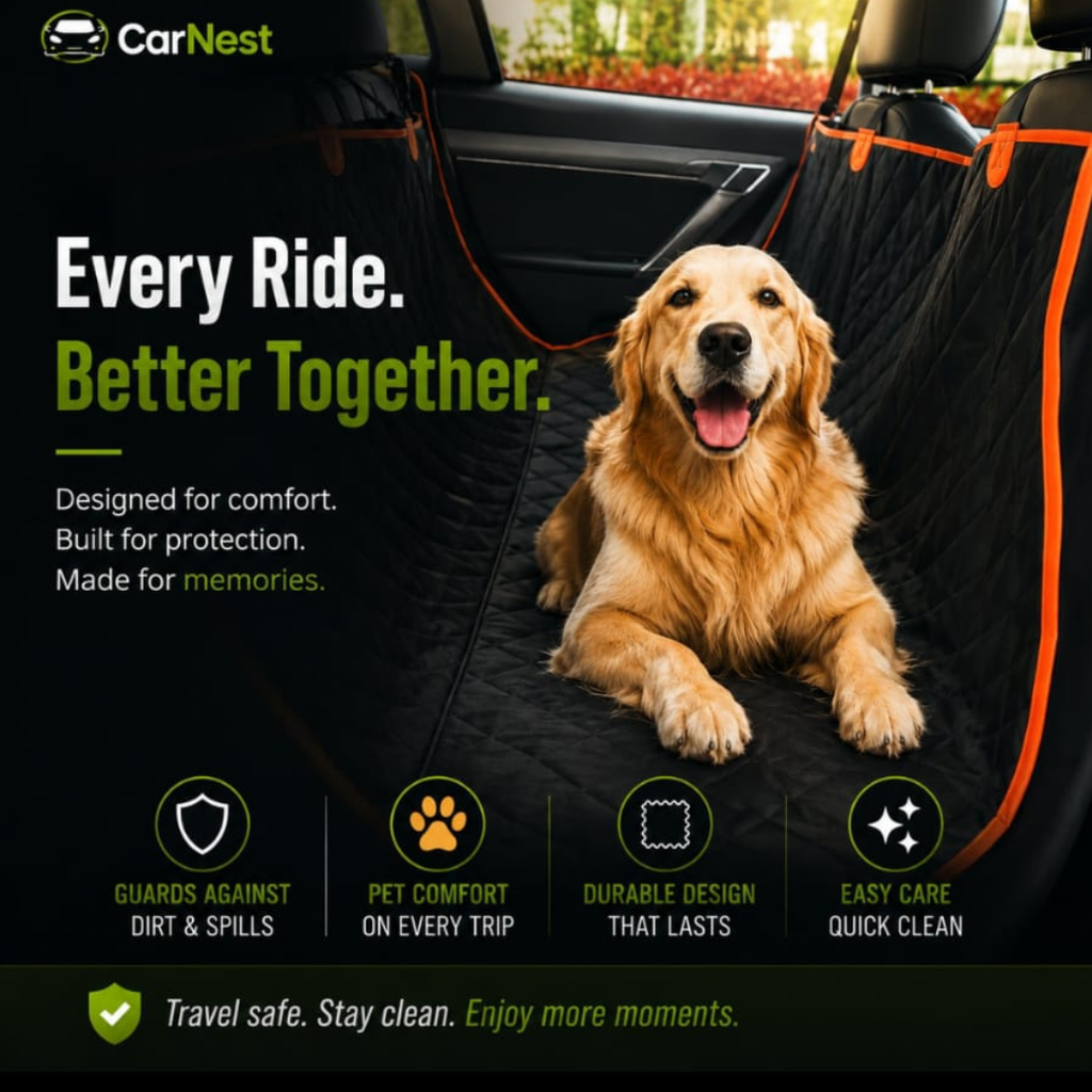 Stop Dog Hair & Mess In Your Car - In Second